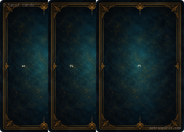 3 tarot cards